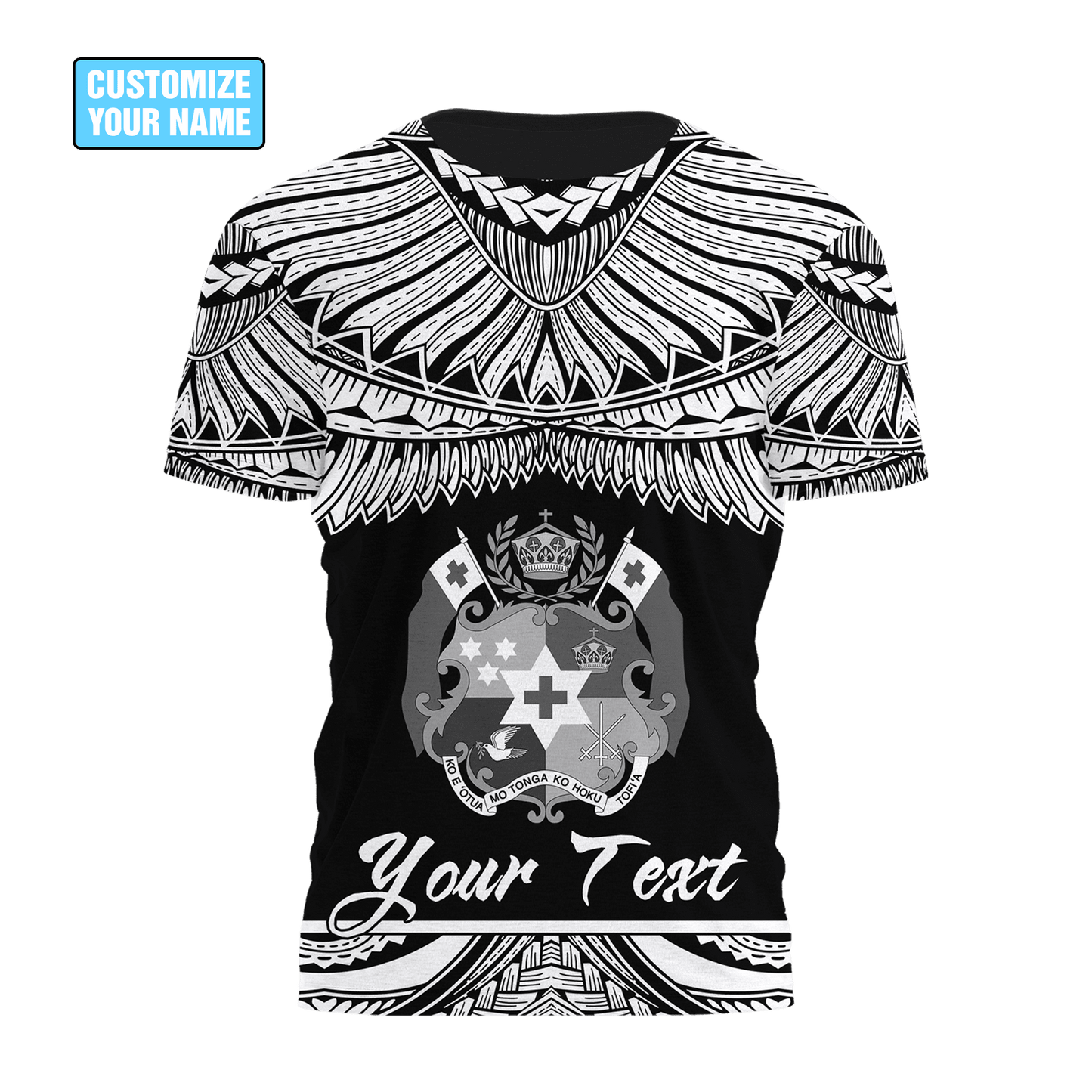 Polynesia No 30 Tong A Combo T Shirt Broad Short Personalize Name