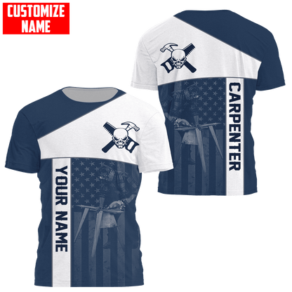 Personalized Name Carpenter 3D All Over Printed Unisex Shirts Ver 4