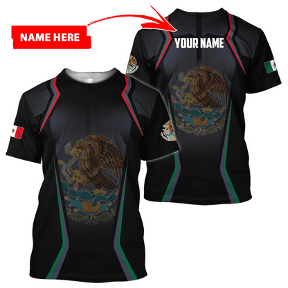 Persionalized Mexico 3D All Over Printed Hoodie