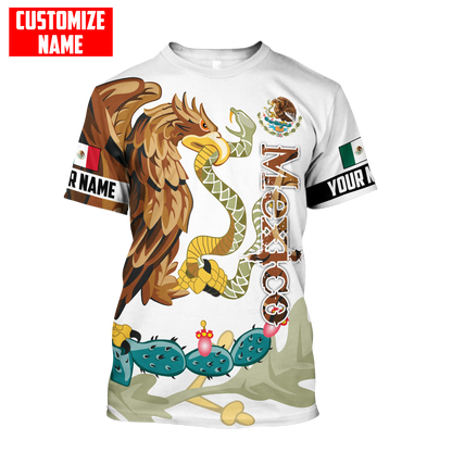 Persionalized Mexico 3D All Over Printed Unisex Shirts DQB25062101