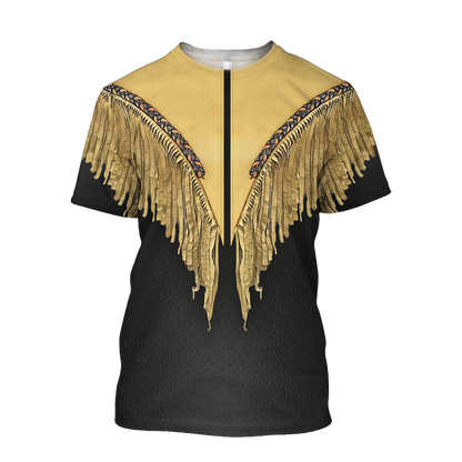 Cowboy Jacket No12 Cosplay 3D Over Printed Unisex Deluxe Hoodie ML