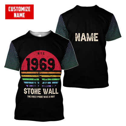 Customize Name The Pride 3D All Over Printed Unisex Shirts