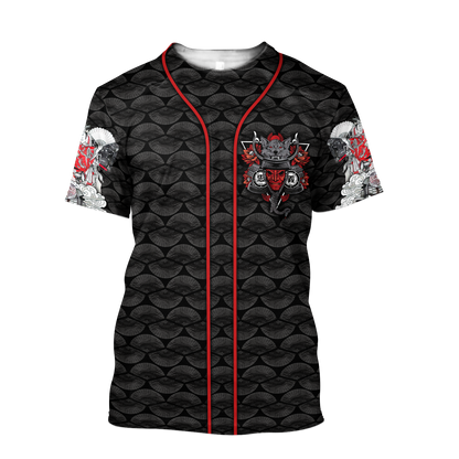 Samurai 3D All Over Printed Unisex Shirts
