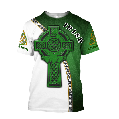 Irish Custom Name St.Patrick Day 3D Hoodie Shirt For Men And Women LAM