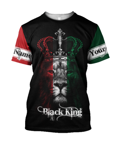African American Persionalized Your Name 3D All Over Printed Shirts JJ27052102 KT