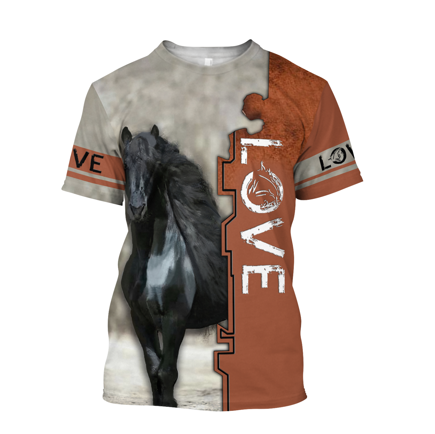 Premium Horse 3D All Over Printed Unisex Shirts