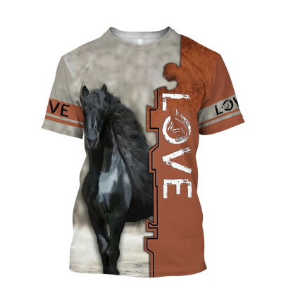 Premium Horse 3D All Over Printed Unisex Shirts