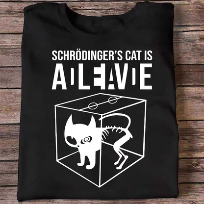Schrödinger's Cat Science T-Shirt