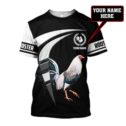 Personalized Rooster 3D Printed Unisex Shirts AM07052104
