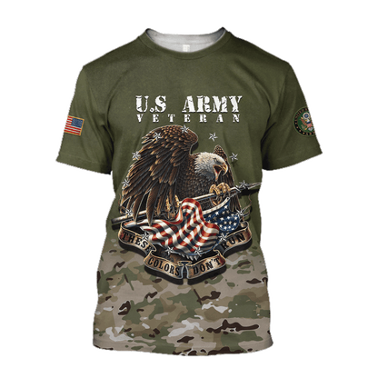 US Veteran 3D All Over Printed Hoodie