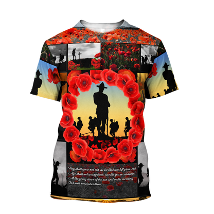 Premium Unisex Hoodie Remember Anzac Day ML