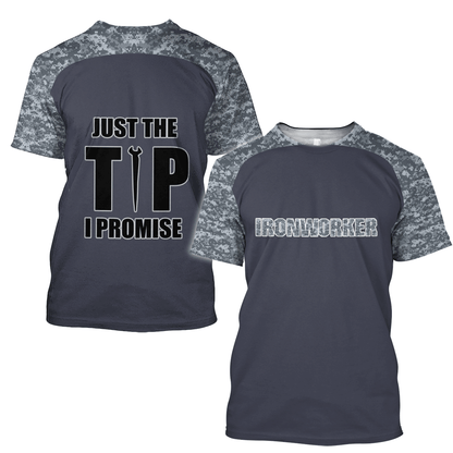 Premium 3D Printed Unisex Ironworker Shirt MEI
