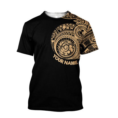 Amazing Polynesian Traditional Tattoo Personalized Unisex Deluxe Hoodie ML