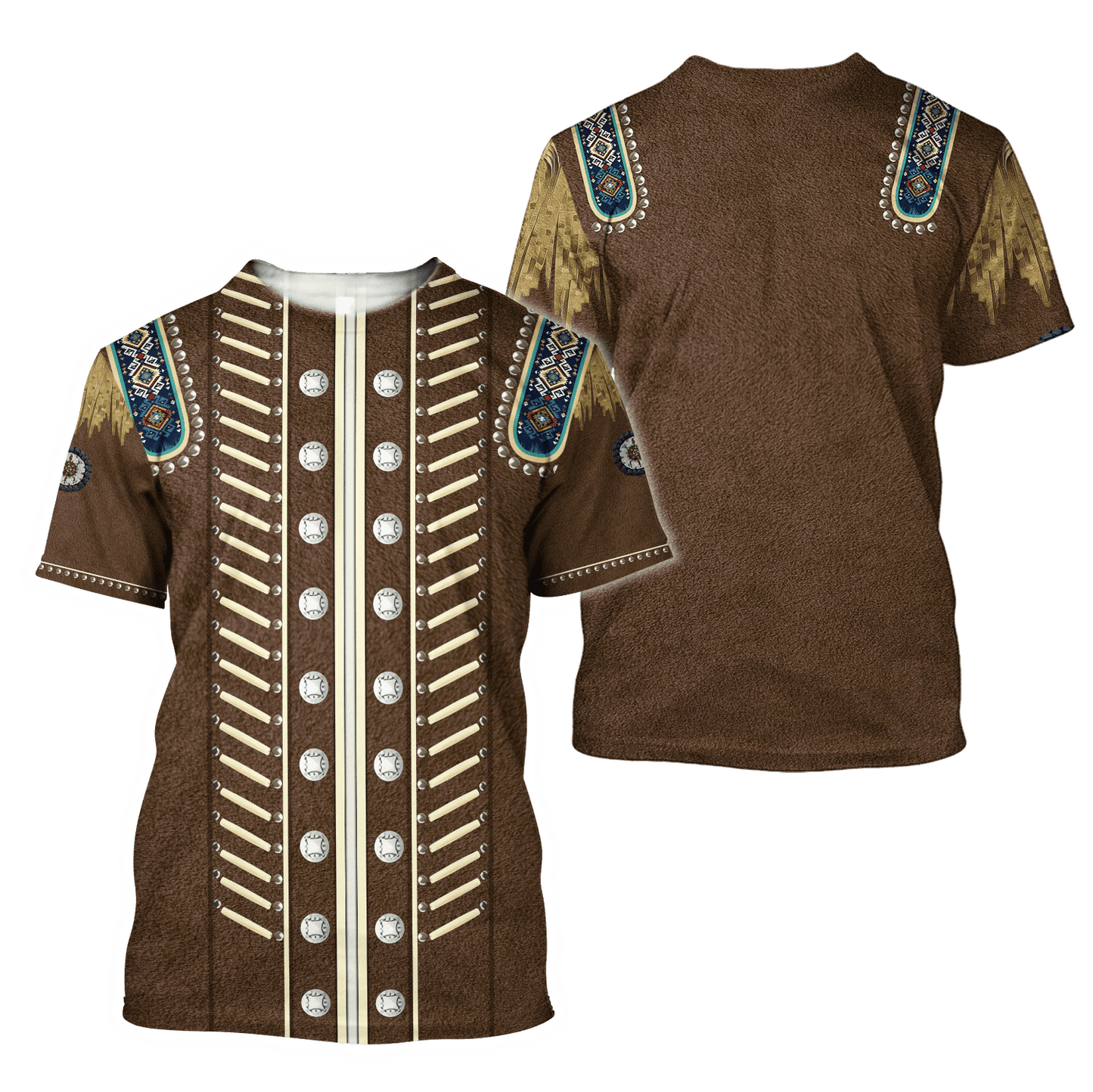Cowboy Jacket No20 Cosplay 3D Over Printed Unisex Deluxe Hoodie ML