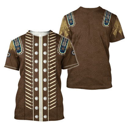 Cowboy Jacket No20 Cosplay 3D Over Printed Unisex Deluxe Hoodie ML