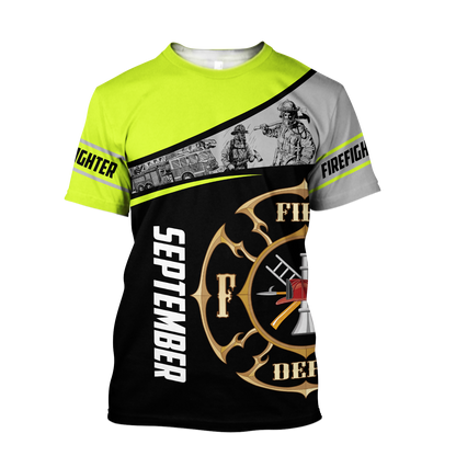 September Firefighter Hoodie For Men And Women MH28012121