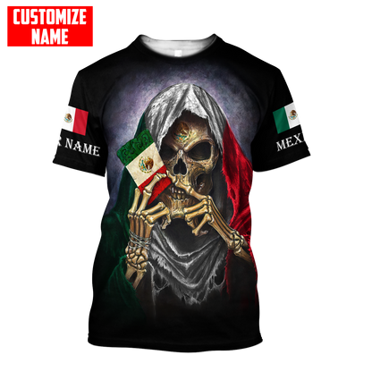 Persionalized Mexico 3D All Over Printed Unisex Shirts DQB03072101