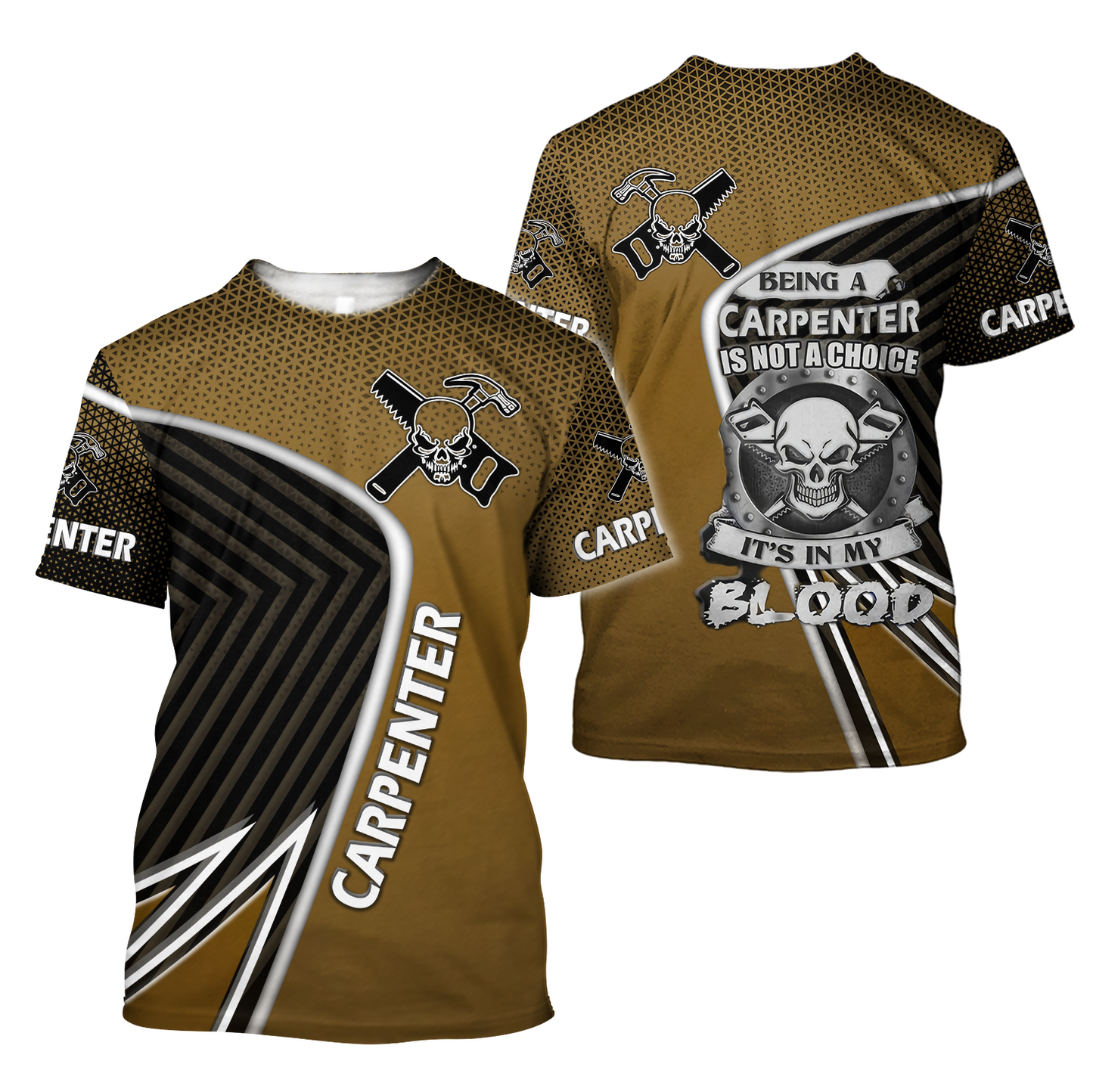 Personalized Name Carpenter 3D All Over Printed Unisex Shirts Being A Carpenter
