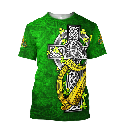 Premium Irish Saint Patrick's Day 3D All Over Printed Unisex Shirts