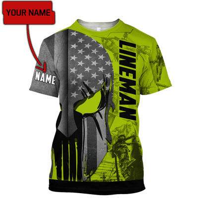 Customize Name Lineman Hoodie For Men And Women DD17052102