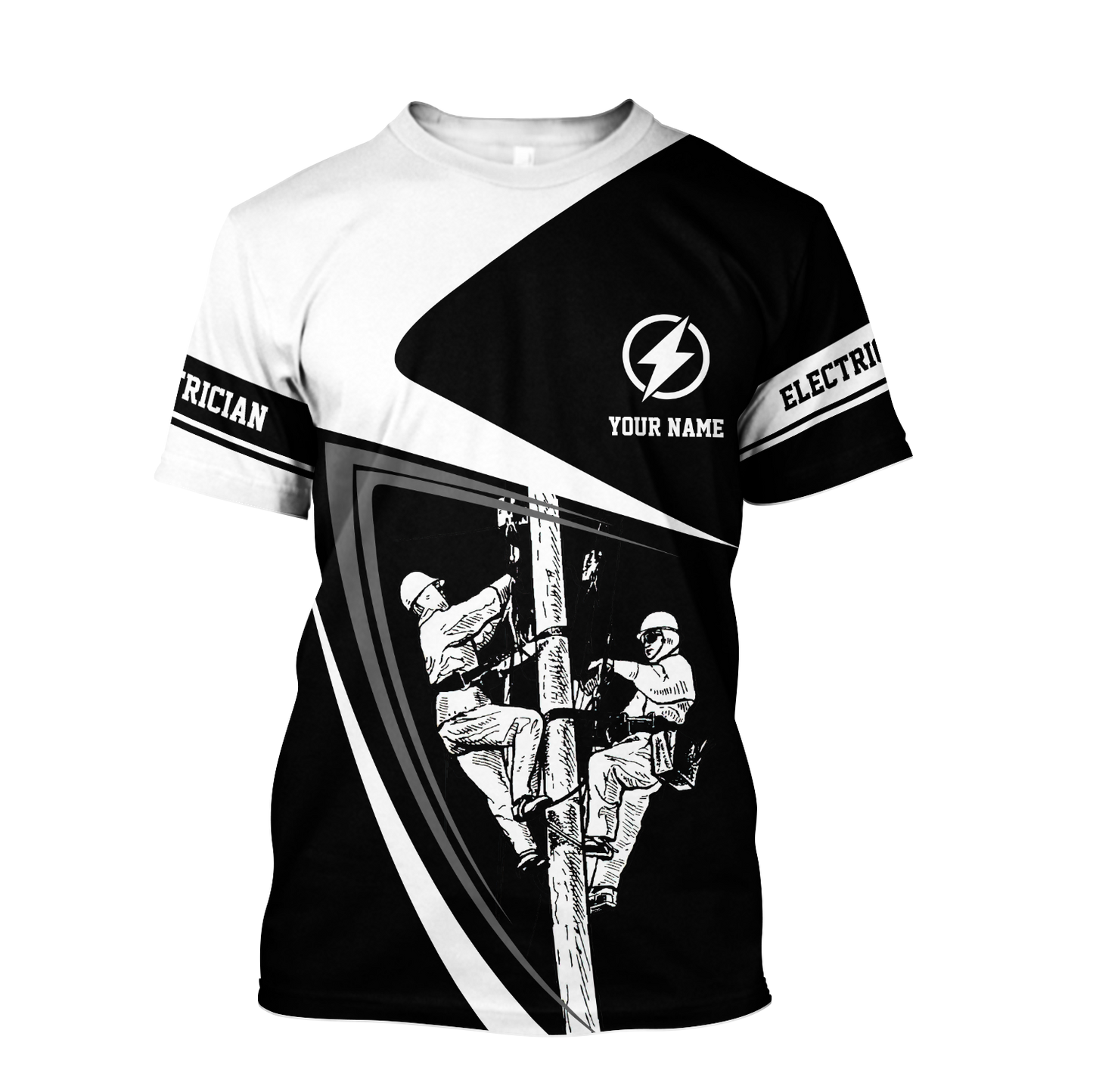 Customize Name Electrician 3D All Over Printed Unisex Shirts MH08052101