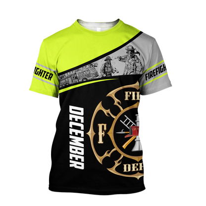 December Firefighter Hoodie For Men And Women MH28012124