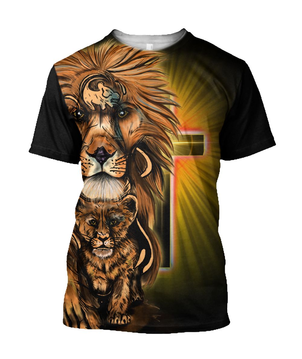 Jesus Father'day Persionalized Your Name 3D All Over Printed Shirts JJ29052101 KT