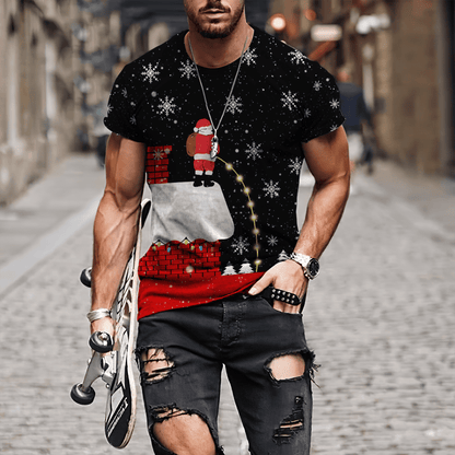Santa Christmas 3D All Over Printed Unisex Shirts