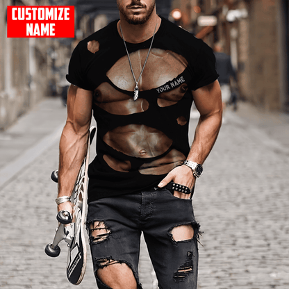 Customize Name Gym 3D All Over Printed Unisex Shirts