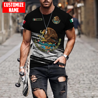 Persionalized Mexico 3D All Over Printed Unisex Shirts DQB23062101