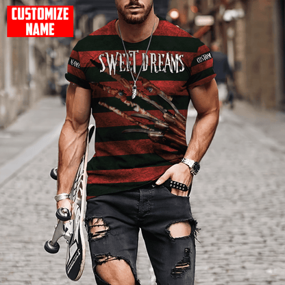 Customize Name Sweet Dream 3D All Over Printed Unisex Shirts