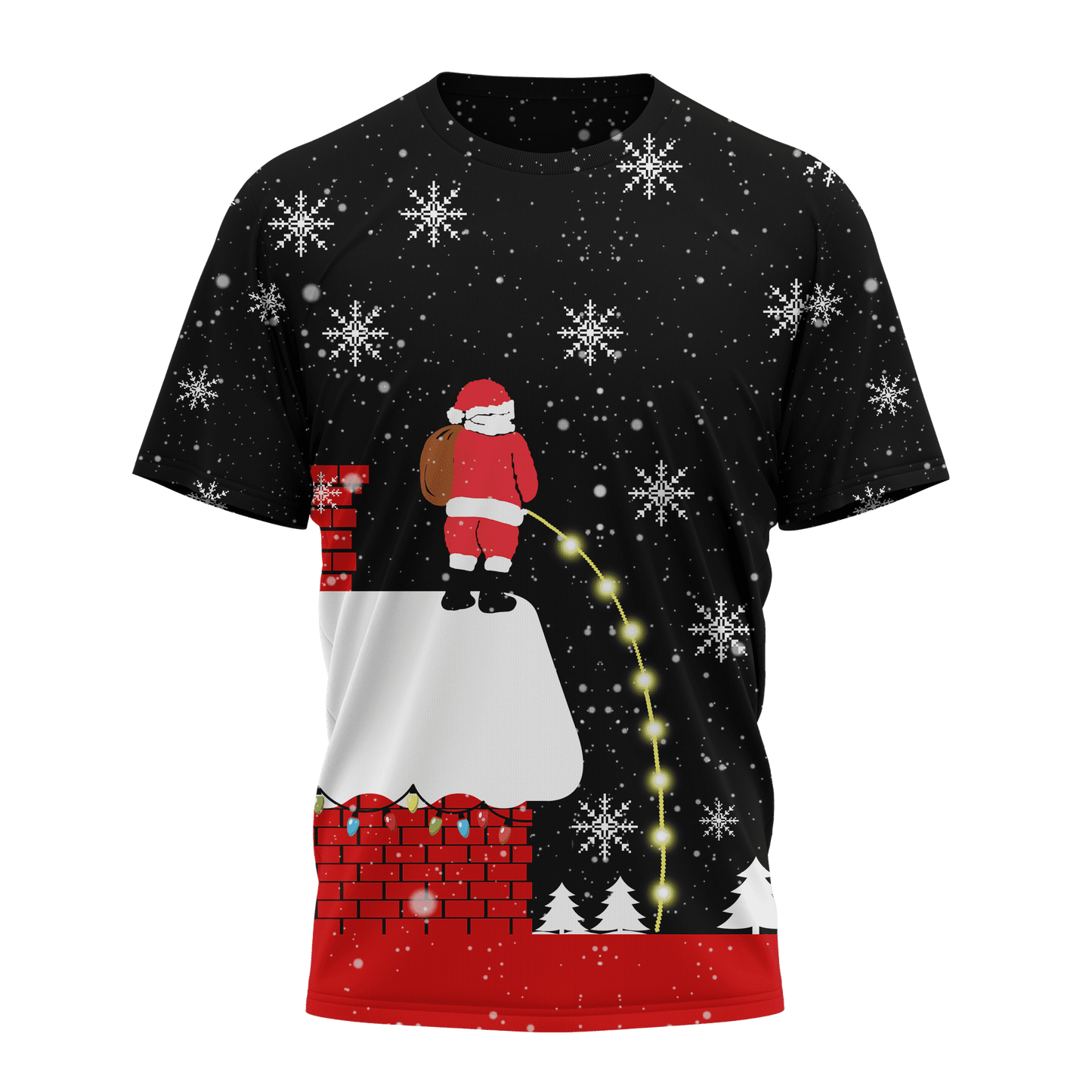 Santa Christmas 3D All Over Printed Unisex Shirts