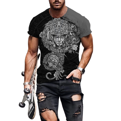 Aztec 3D All Over Printed Unisex Shirts