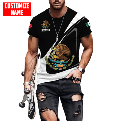 Personalized Name Mexico 3D All Over Printed Unisex Shirts DQB07072101
