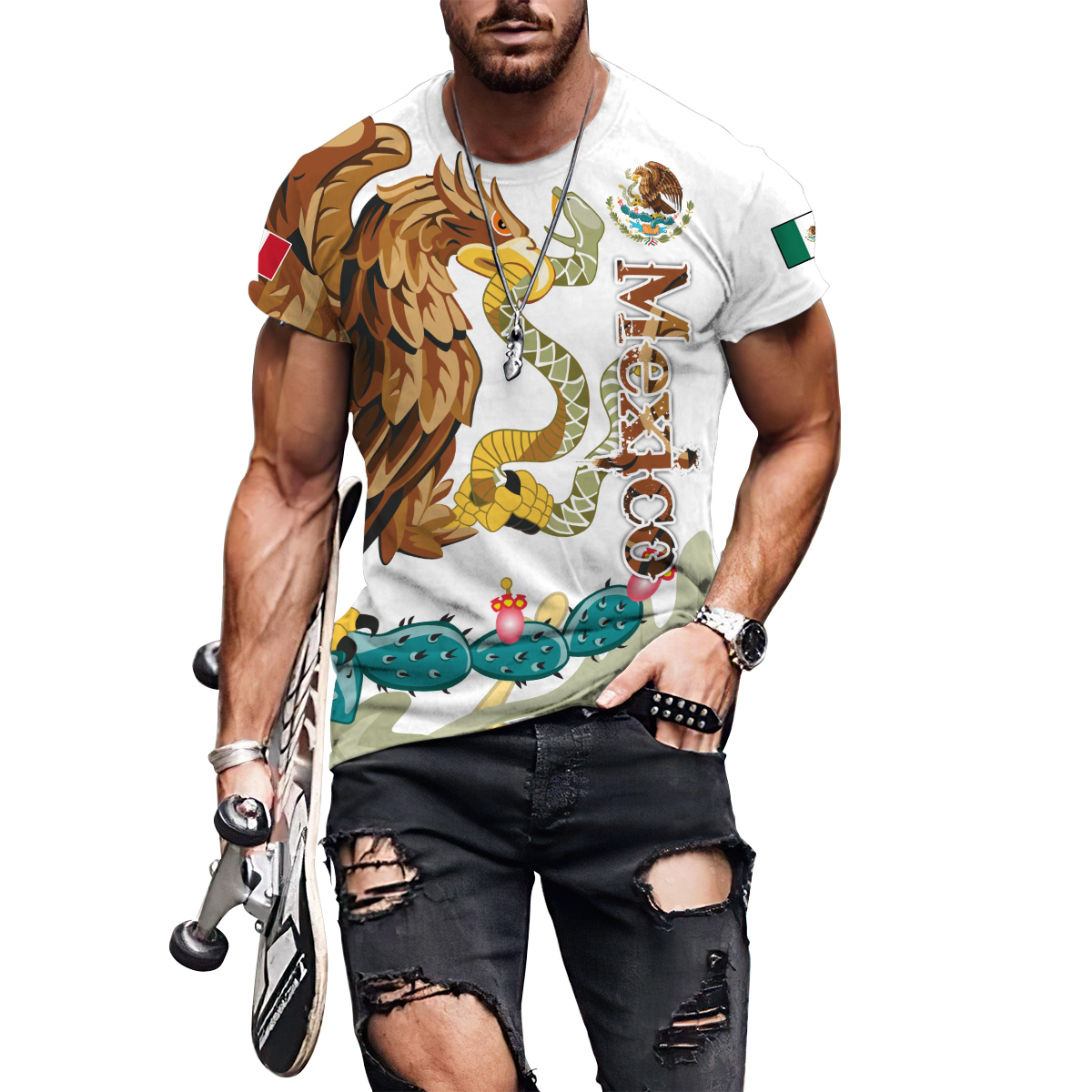 Mexico 3D All Over Printed Unisex Shirts DQB24062102