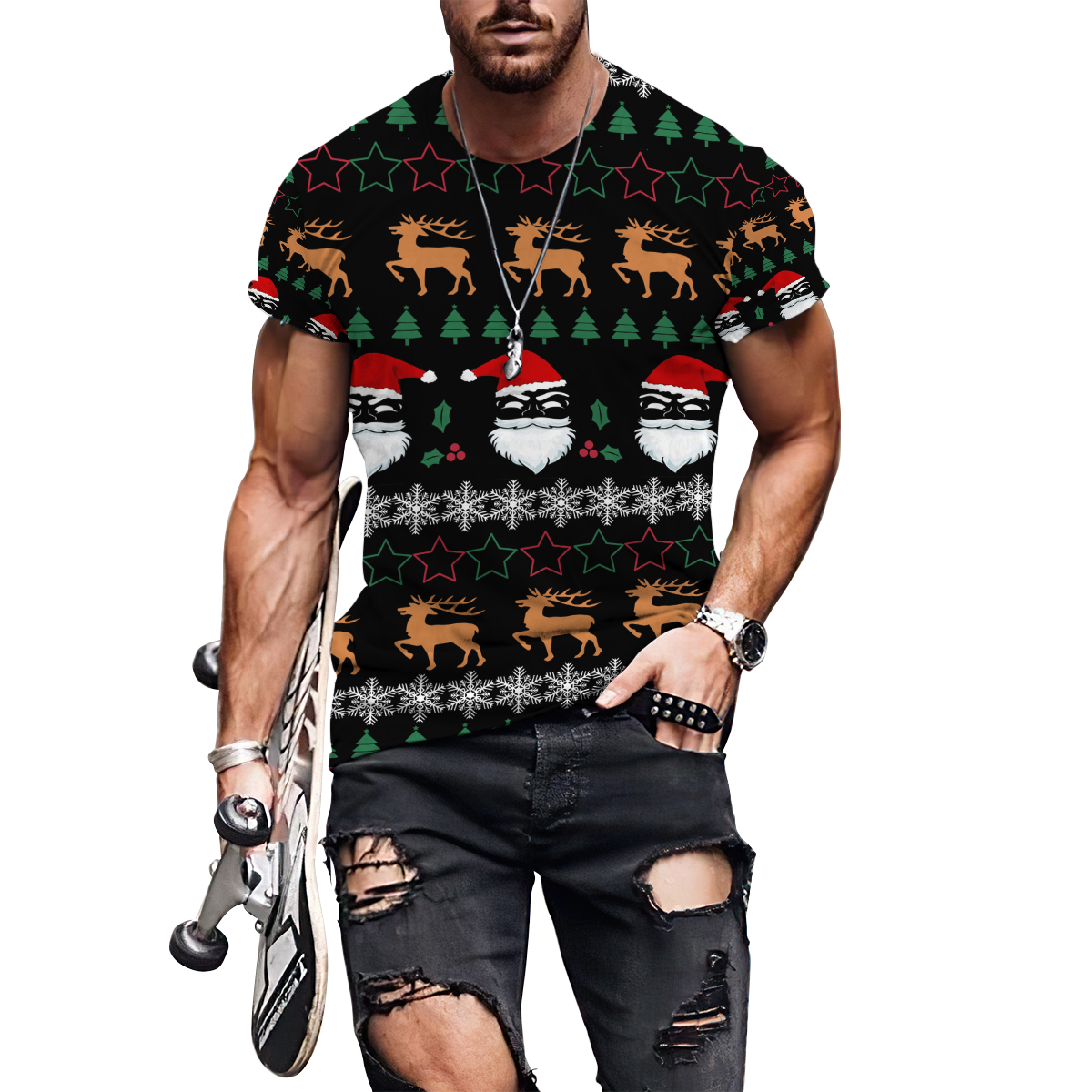 Africa Christmas Combo T-shirt BoardShorts HN29072102