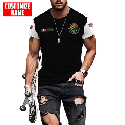 Persionalized Mexico 3D All Over Printed Unisex Shirts DQB26062101