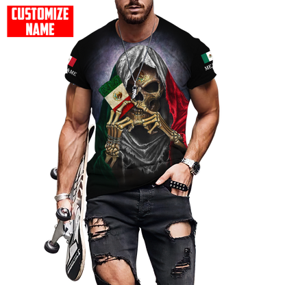 Persionalized Mexico 3D All Over Printed Unisex Shirts DQB03072101