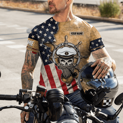 Customized name The Adventure Begins 3D All Over Printed Shirts