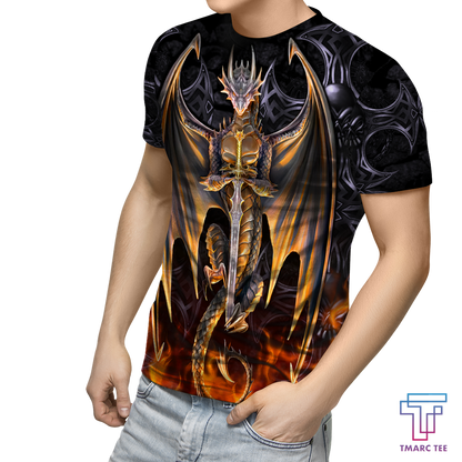 Dragon 3D All Over Printed Hoodie MH28062102