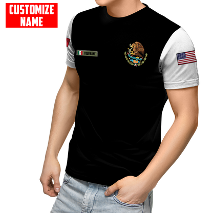 Persionalized Mexico 3D All Over Printed Unisex Shirts DQB26062101