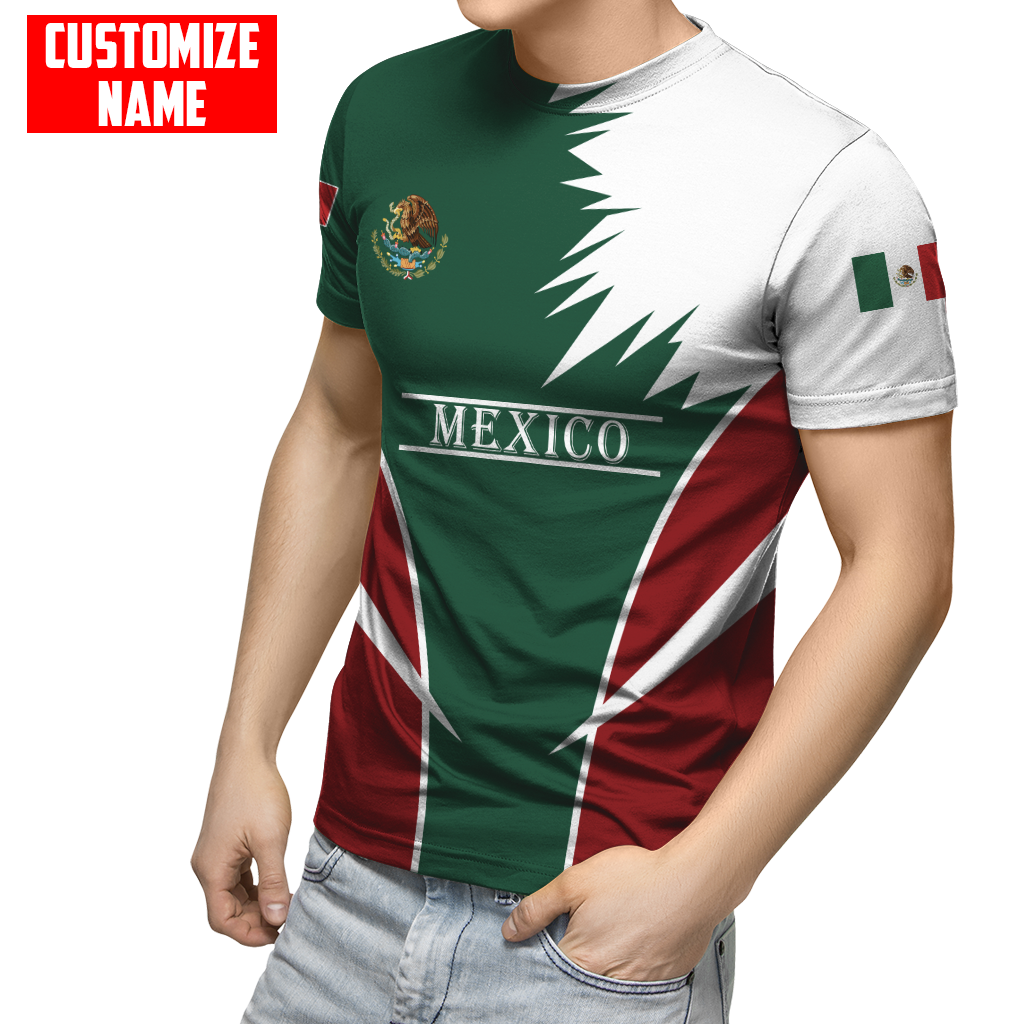 Personalized Name Mexico 3D All Over Printed Unisex Shirts DQB06072101