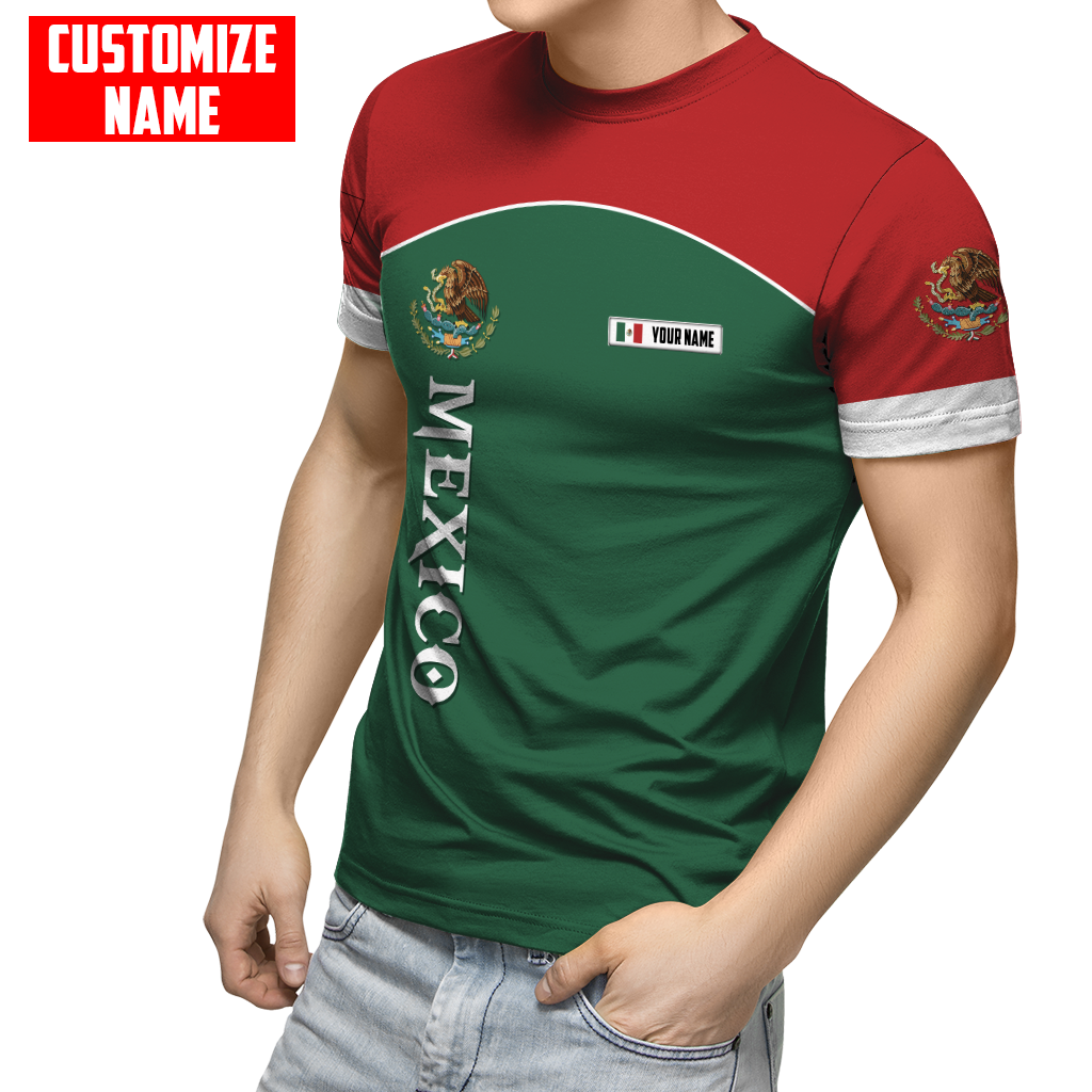 Persionalized Mexico 3D All Over Printed Unisex Shirts DQB26062102