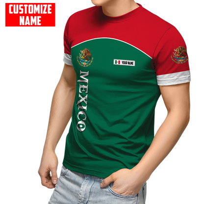 Persionalized Mexico 3D All Over Printed Unisex Shirts DQB26062102