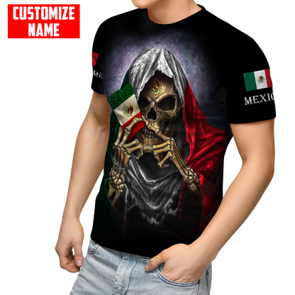 Persionalized Mexico 3D All Over Printed Unisex Shirts DQB03072101