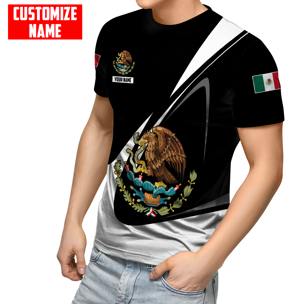 Personalized Name Mexico 3D All Over Printed Unisex Shirts DQB07072101