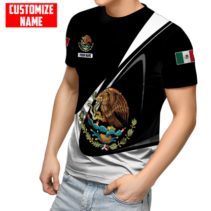 Personalized Name Mexico 3D All Over Printed Unisex Shirts DQB07072101