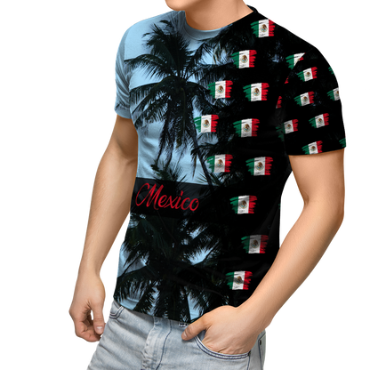 Mexico 3D All Over Printed Unisex Hoodie