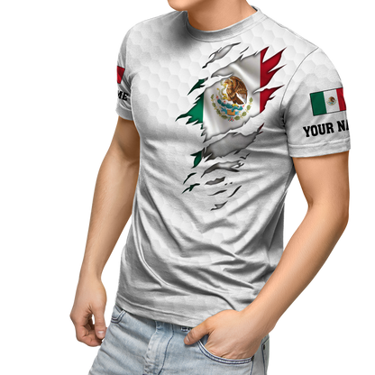 Personalized Name Mexico 3D All Over Printed Unisex Shirts DQB22062102