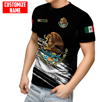Persionalized Mexico 3D All Over Printed Unisex Shirts DQB23062101